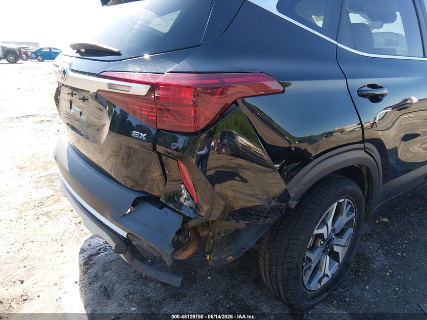 2021 Kia Seltos VIN KNDERCAAXM7224409 IAAI salvage auction — REAR END, Salvage (Mississippi), sold $4,950 on 2026-07-09 (photo 6)