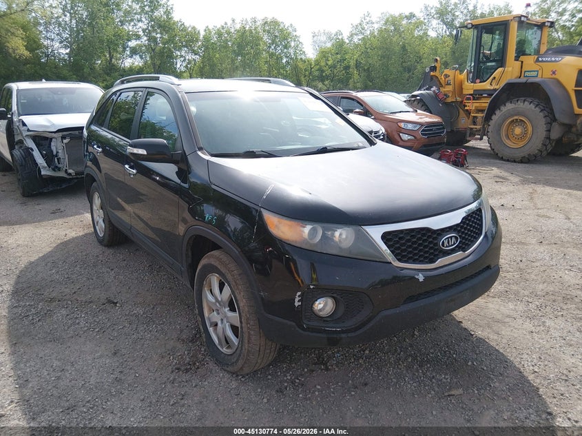 2011 Kia Sorento VIN 5XYKT4A14BG133761 IAAI salvage auction — LEFT FRONT, Salvage (Ohio), sold $700 on 2026-07-10 (photo 1)