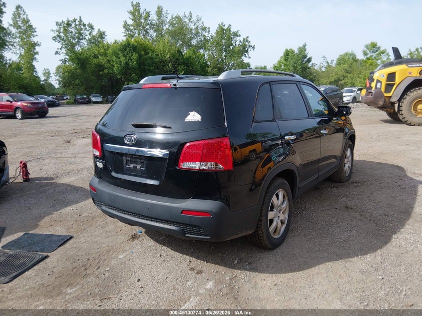 2011 Kia Sorento VIN 5XYKT4A14BG133761 IAAI salvage auction — LEFT FRONT, Salvage (Ohio), sold $700 on 2026-07-10 (photo 4)