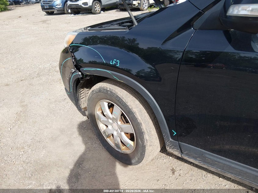 2011 Kia Sorento VIN 5XYKT4A14BG133761 IAAI salvage auction — LEFT FRONT, Salvage (Ohio), sold $700 on 2026-07-10 (photo 6)