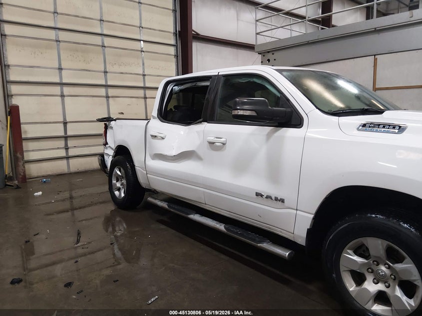 2022 Ram 1500 VIN 1C6RRFFG5NN225553 IAAI salvage auction — FRONT & REAR, Salvage (Idaho), sold $5,600 on 2026-07-24 (photo 6)
