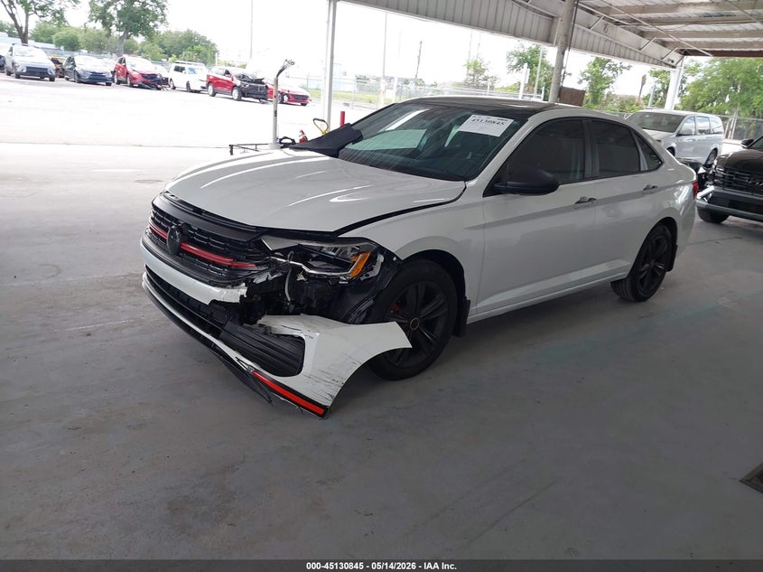 2024 Volkswagen Jetta VIN 3VW7M7BU8RM077380 IAAI salvage auction — FRONT END, Rebuildable (Florida), sold $6,600 on 2026-07-23 (photo 2)