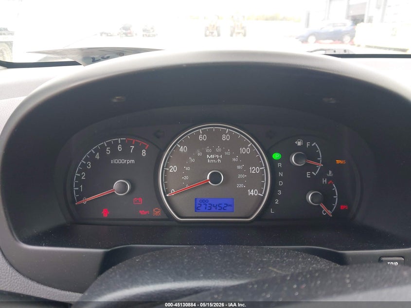 2008 Hyundai Elantra VIN KMHDU46D78U402413 IAAI salvage auction — LEFT FRONT, Clear (Indiana), sold $25 on 2026-07-24 (photo 7)