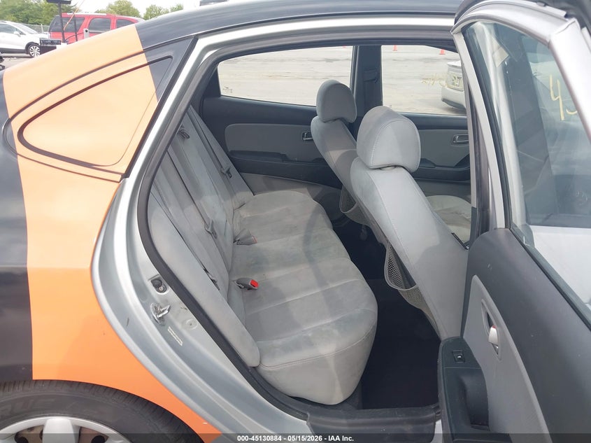 2008 Hyundai Elantra VIN KMHDU46D78U402413 IAAI salvage auction — LEFT FRONT, Clear (Indiana), sold $25 on 2026-07-24 (photo 8)