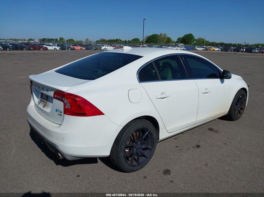 2013 Volvo S60 VIN YV1902FHXD2173805 IAAI salvage auction — FRONT END, Prior Salvage (Minnesota), sold $1,000 on 2026-07-13 (photo 4)