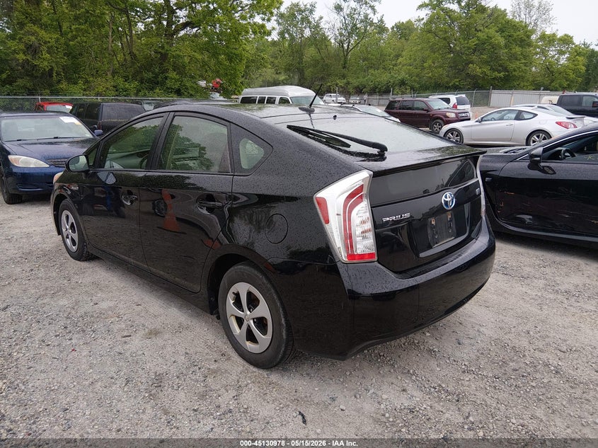 2012 Toyota Prius VIN JTDKN3DU1C1581564 IAAI salvage auction — NORMAL WEAR, Original (Ohio), sold $950 on 2026-07-14 (photo 3)