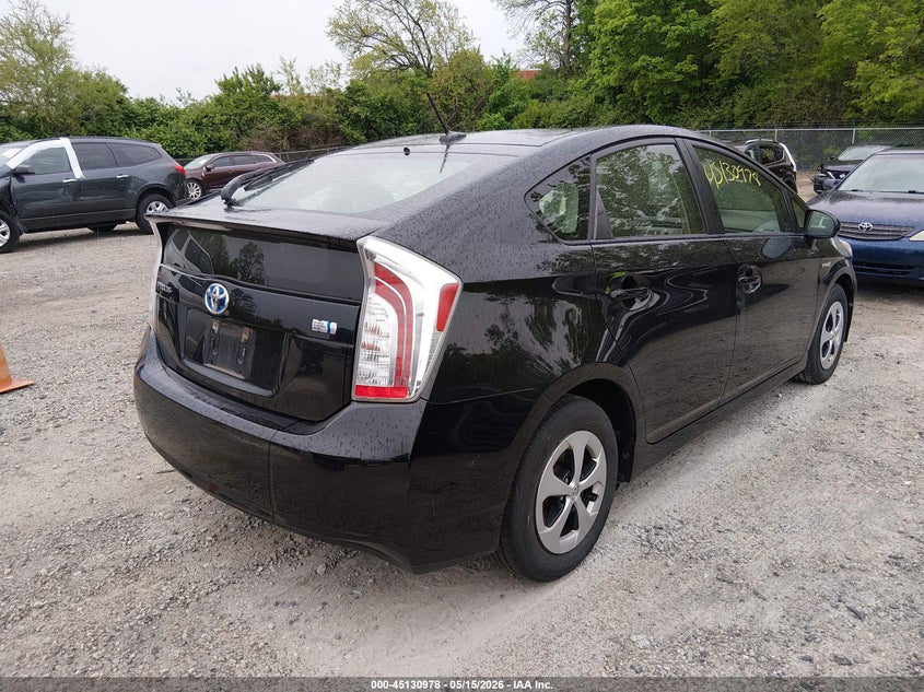 2012 Toyota Prius VIN JTDKN3DU1C1581564 IAAI salvage auction — NORMAL WEAR, Original (Ohio), sold $950 on 2026-07-14 (photo 4)