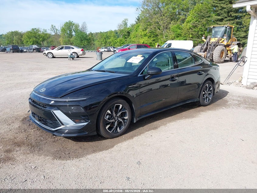 2025 Hyundai Sonata VIN KMHL64JA2SA505881 IAAI salvage auction — SIDE, Salvage (Ohio), sold $6,700 on 2026-07-30 (photo 2)