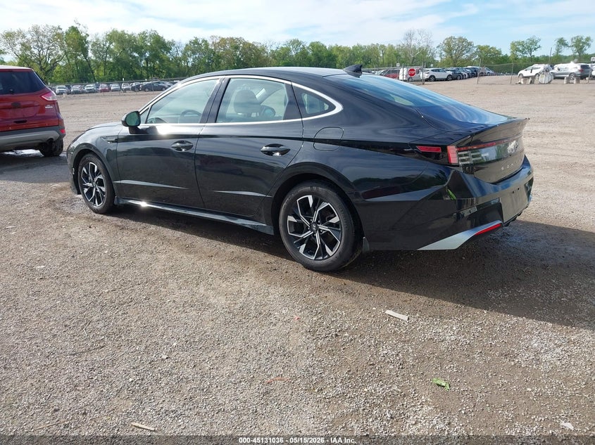 2025 Hyundai Sonata VIN KMHL64JA2SA505881 IAAI salvage auction — SIDE, Salvage (Ohio), sold $6,700 on 2026-07-30 (photo 3)