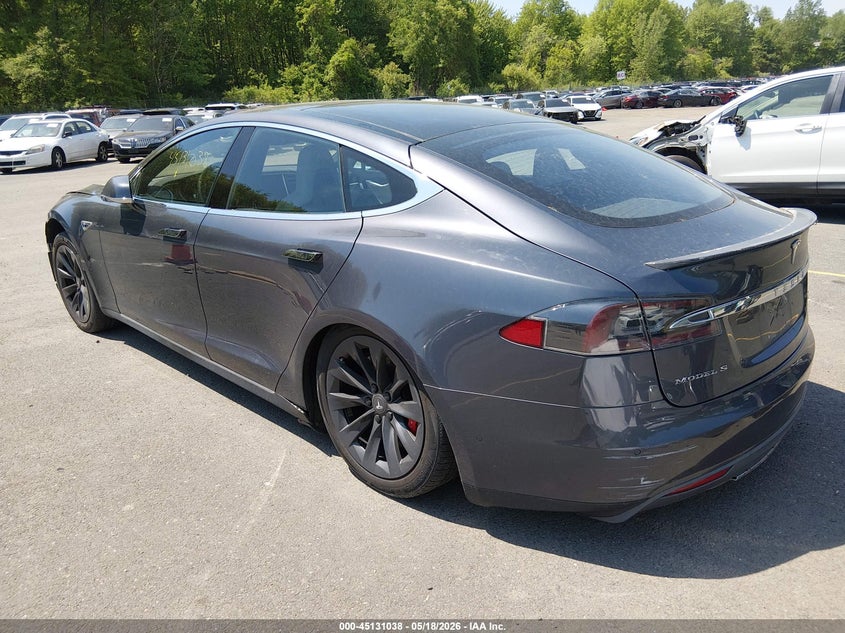 2015 Tesla Model s VIN 5YJSA1H49FF092867 IAAI salvage auction — FRONT END, Rebuildable (Florida), sold $1,750 on 2026-07-20 (photo 3)