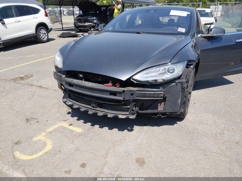 2015 Tesla Model s VIN 5YJSA1H49FF092867 IAAI salvage auction — FRONT END, Rebuildable (Florida), sold $1,750 on 2026-07-20 (photo 6)