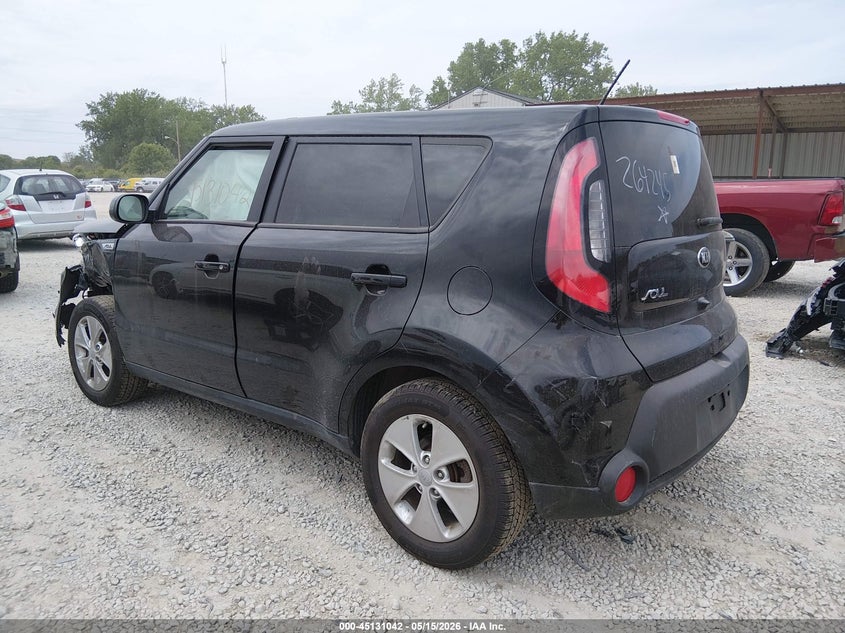 2016 Kia Soul VIN KNDJN2A26G7264245 IAAI salvage auction — FRONT END, Salvage (Ohio), sold $175 on 2026-07-08 (photo 3)