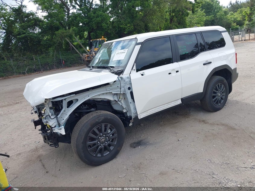 2025 Toyota Land cruiser VIN JTEABFAJ8SK034943 IAAI salvage auction — FRONT END, Salvage (Georgia), sold $27,000 on 2026-07-06 (photo 2)