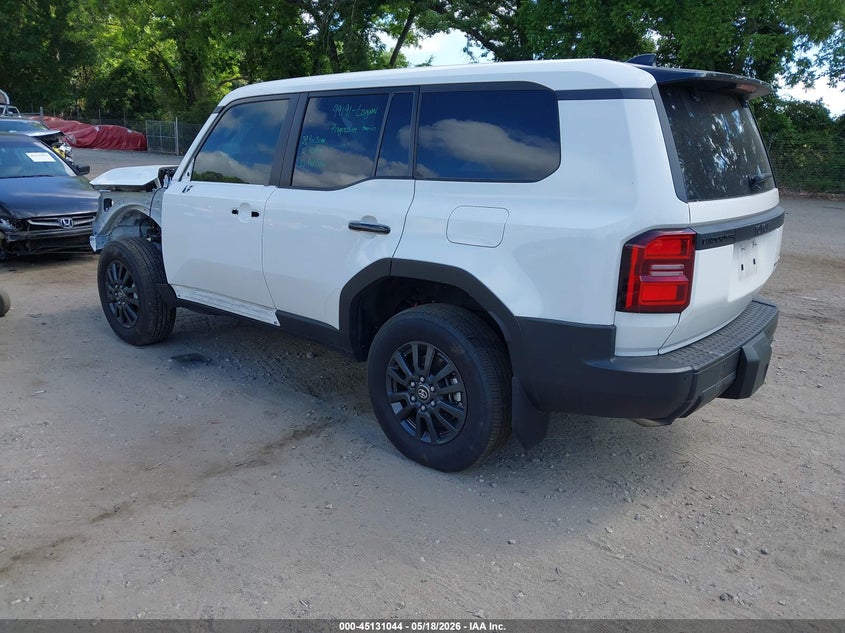 2025 Toyota Land cruiser VIN JTEABFAJ8SK034943 IAAI salvage auction — FRONT END, Salvage (Georgia), sold $27,000 on 2026-07-06 (photo 3)