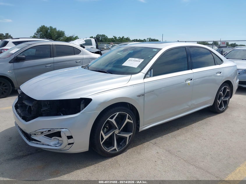 2020 Volkswagen Passat VIN 1VWMA7A37LC016874 IAAI salvage auction — FRONT END, Original (Texas), sold $1,800 on 2026-07-30 (photo 2)