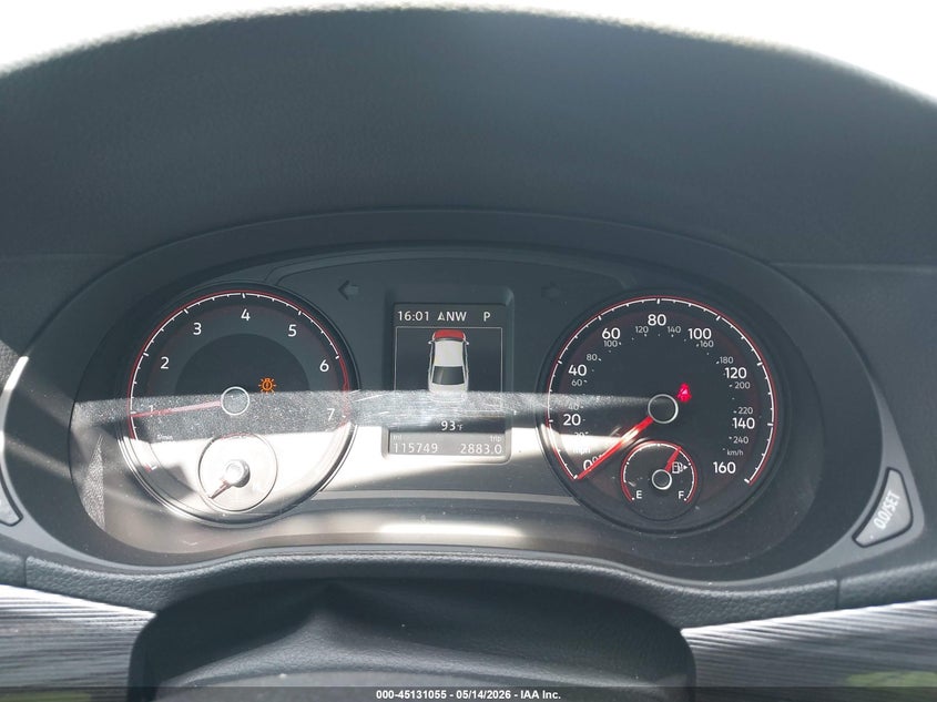 2020 Volkswagen Passat VIN 1VWMA7A37LC016874 IAAI salvage auction — FRONT END, Original (Texas), sold $1,800 on 2026-07-30 (photo 7)