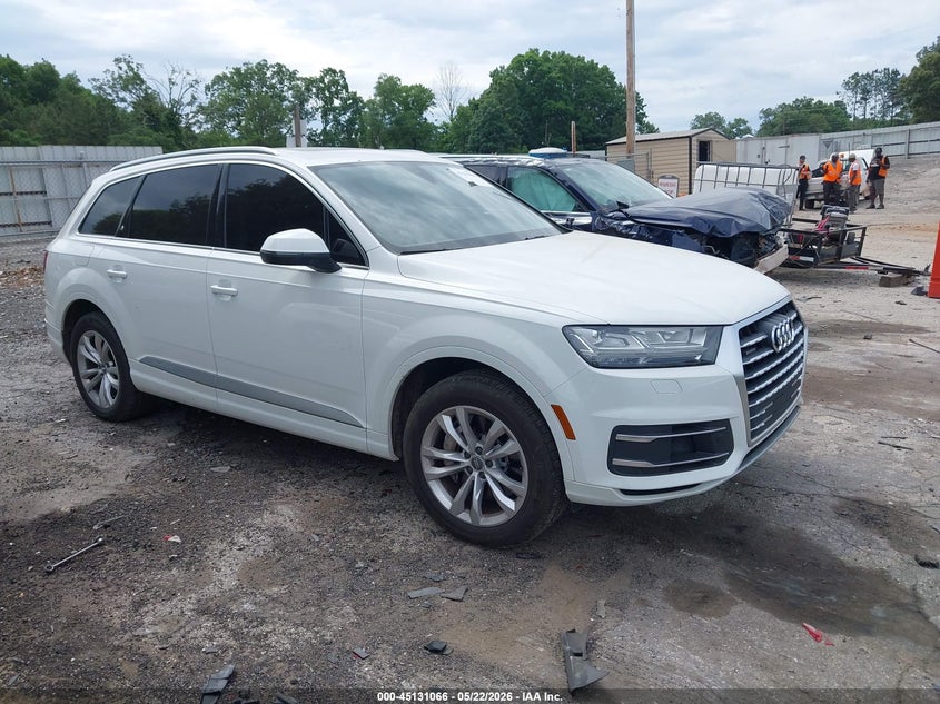 2018 Audi Q7 VIN WA1LAAF7XJD004162 IAAI salvage auction — LEFT SIDE, Salvage (Georgia), sold $7,400 on 2026-07-29 (photo 1)
