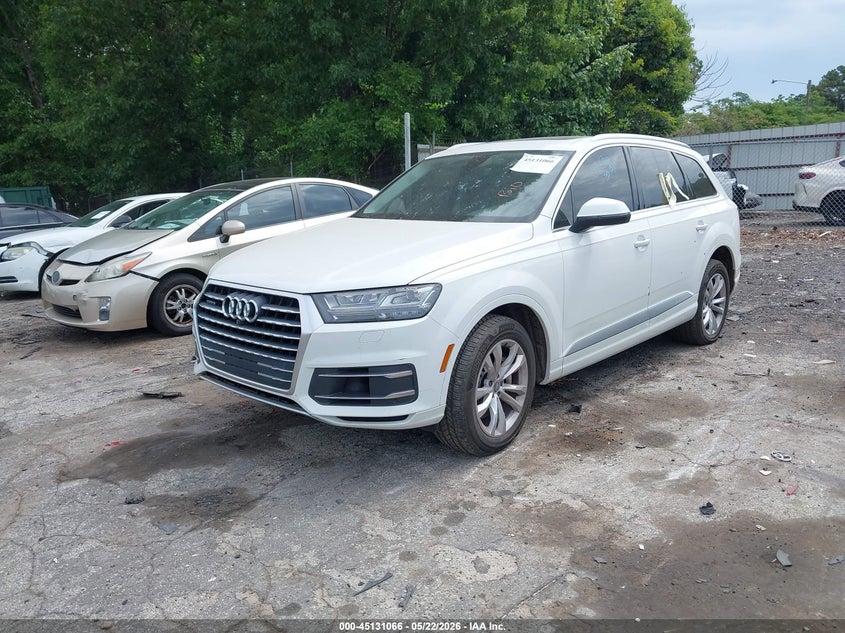 2018 Audi Q7 VIN WA1LAAF7XJD004162 IAAI salvage auction — LEFT SIDE, Salvage (Georgia), sold $7,400 on 2026-07-29 (photo 2)