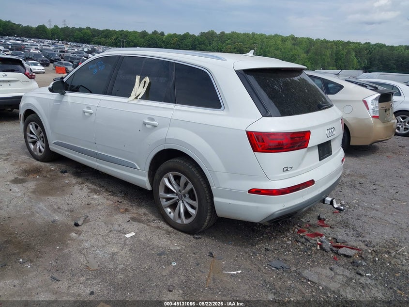 2018 Audi Q7 VIN WA1LAAF7XJD004162 IAAI salvage auction — LEFT SIDE, Salvage (Georgia), sold $7,400 on 2026-07-29 (photo 3)