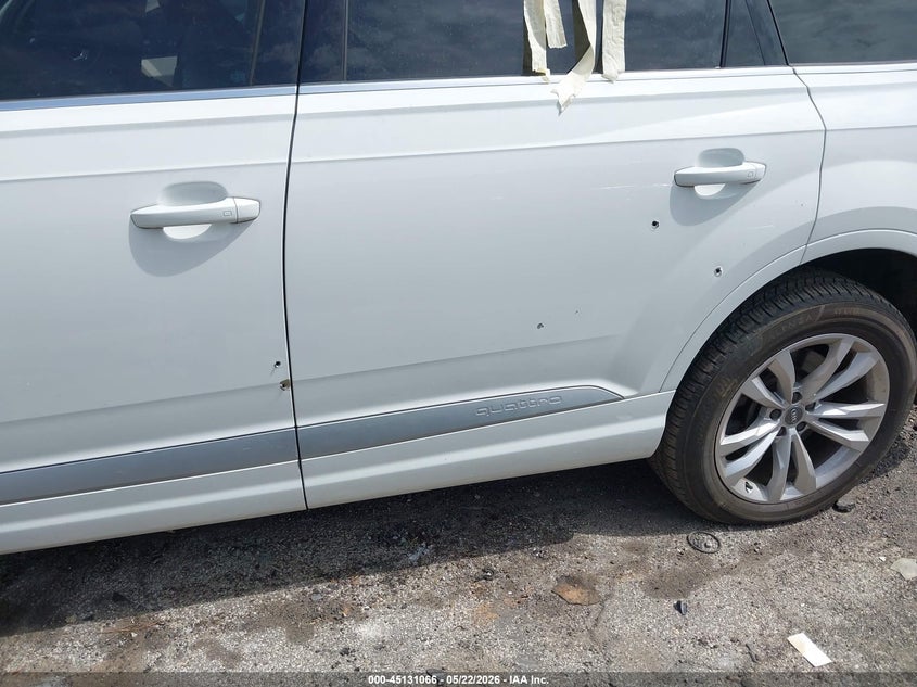 2018 Audi Q7 VIN WA1LAAF7XJD004162 IAAI salvage auction — LEFT SIDE, Salvage (Georgia), sold $7,400 on 2026-07-29 (photo 6)