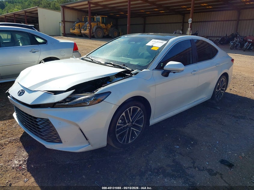 2026 Toyota Camry VIN 4T1DAACK5TU217733 IAAI salvage auction — FRONT END, Salvage (Alabama), sold $16,400 on 2026-07-25 (photo 2)