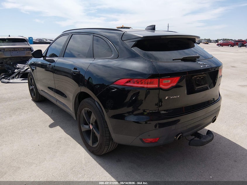 2017 Jaguar F-pace VIN SADCJ2BV1HA058255 IAAI salvage auction — FRONT END, Original (Texas), sold $3,100 on 2026-07-09 (photo 3)
