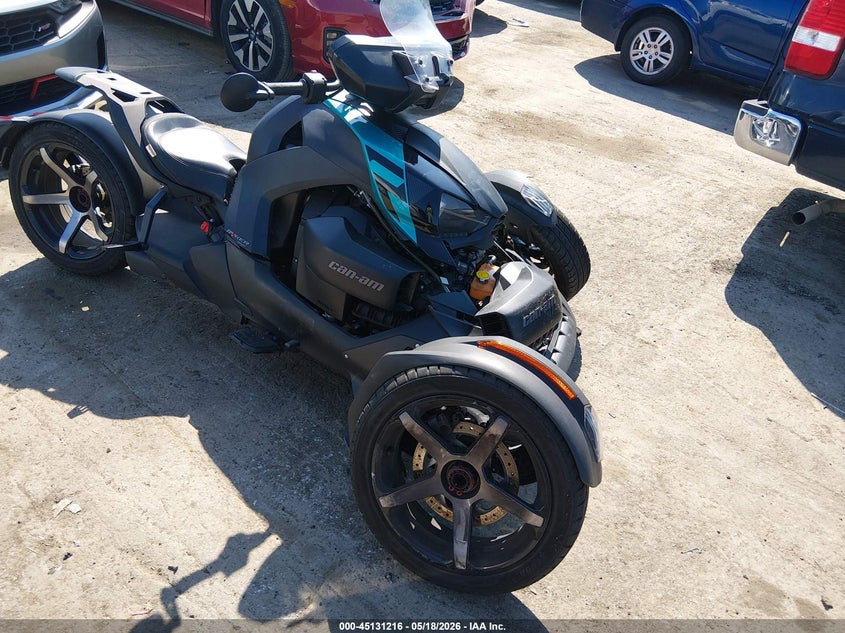 2022 Can-am/ brp Ryker VIN 3JB2JEG20NJ004732 IAAI salvage auction — FRONT END, Salvage Title, sold $1,200 on 2026-08-26 (photo 1)