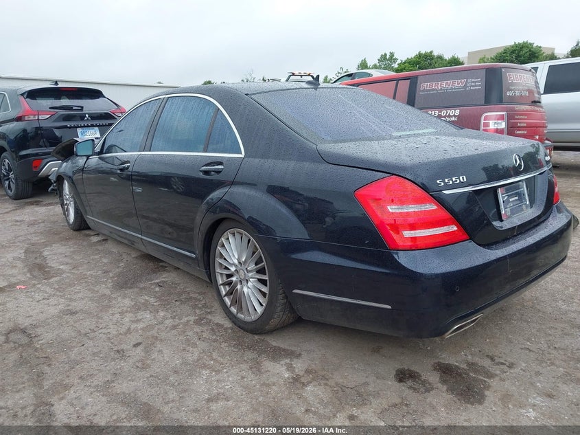 2010 Mercedes-benz S class VIN WDDNG8GB2AA319649 IAAI salvage auction — FRONT END, Clear (Oklahoma), sold $975 on 2026-08-19 (photo 3)