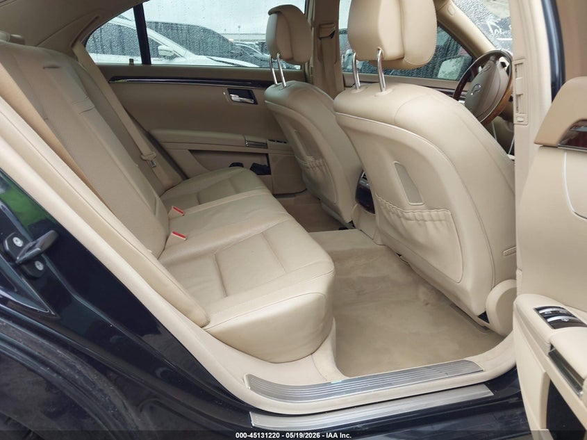 2010 Mercedes-benz S class VIN WDDNG8GB2AA319649 IAAI salvage auction — FRONT END, Clear (Oklahoma), sold $975 on 2026-08-19 (photo 8)