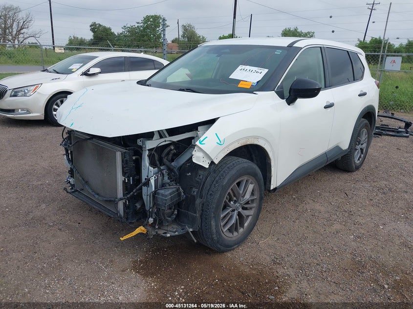 2021 Nissan Rogue VIN JN8AT3AAXMW013334 IAAI salvage auction — FRONT END, Original (Texas), sold $4,600 on 2026-07-24 (photo 2)