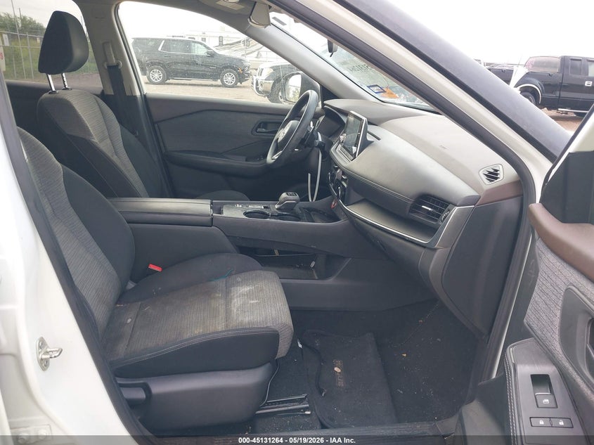2021 Nissan Rogue VIN JN8AT3AAXMW013334 IAAI salvage auction — FRONT END, Original (Texas), sold $4,600 on 2026-07-24 (photo 5)