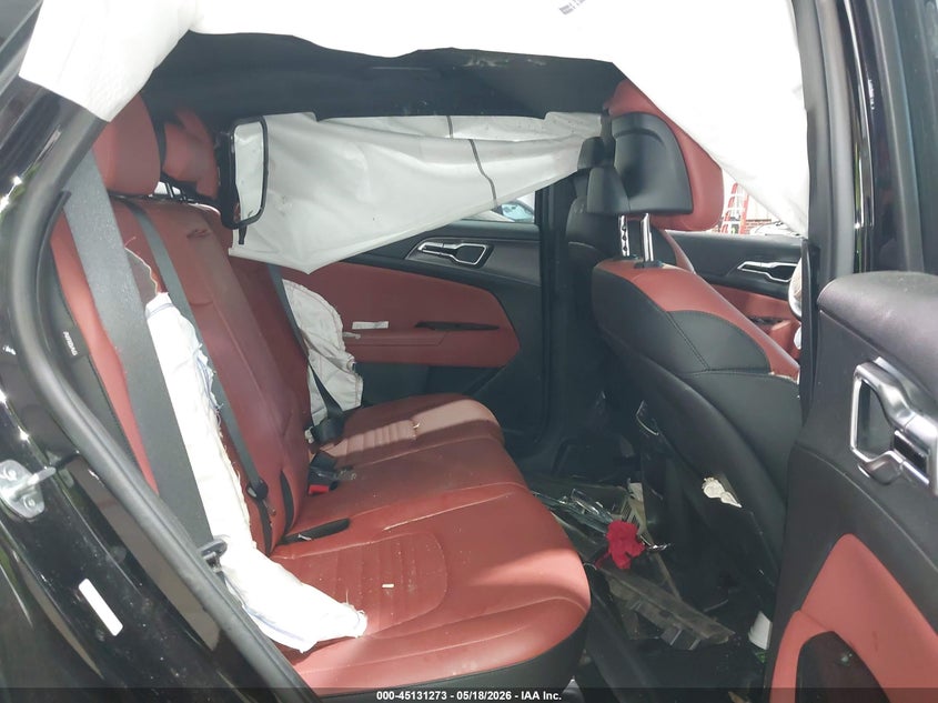 2024 Kia Sportage VIN 5XYK5CDF9RG145619 IAAI salvage auction — ROLLOVER, Salvage (North Carolina), sold $3,150 on 2026-07-23 (photo 8)