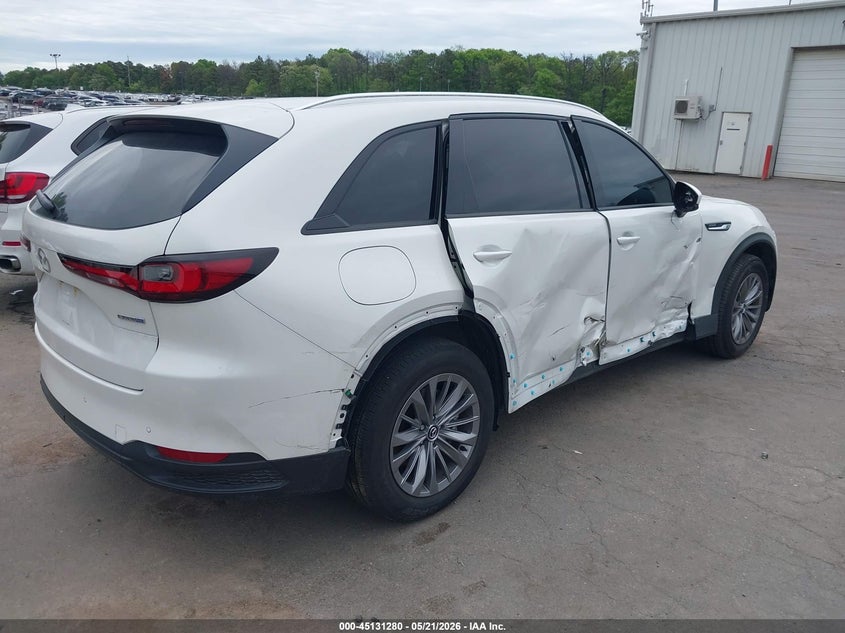 2025 Mazda Cx-90 VIN JM3KKBHA3S1226968 IAAI salvage auction — SIDE, Wait Title, sold $13,300 on 2026-08-24 (photo 4)