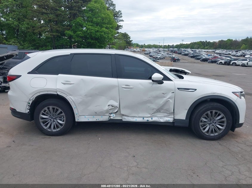 2025 Mazda Cx-90 VIN JM3KKBHA3S1226968 IAAI salvage auction — SIDE, Wait Title, sold $13,300 on 2026-08-24 (photo 6)
