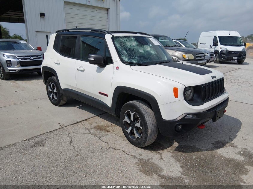 2019 Jeep Renegade VIN ZACNJBC12KPJ88369 IAAI salvage auction — HAIL, Clear (Missouri), sold $2,850 on 2026-08-10 (photo 1)