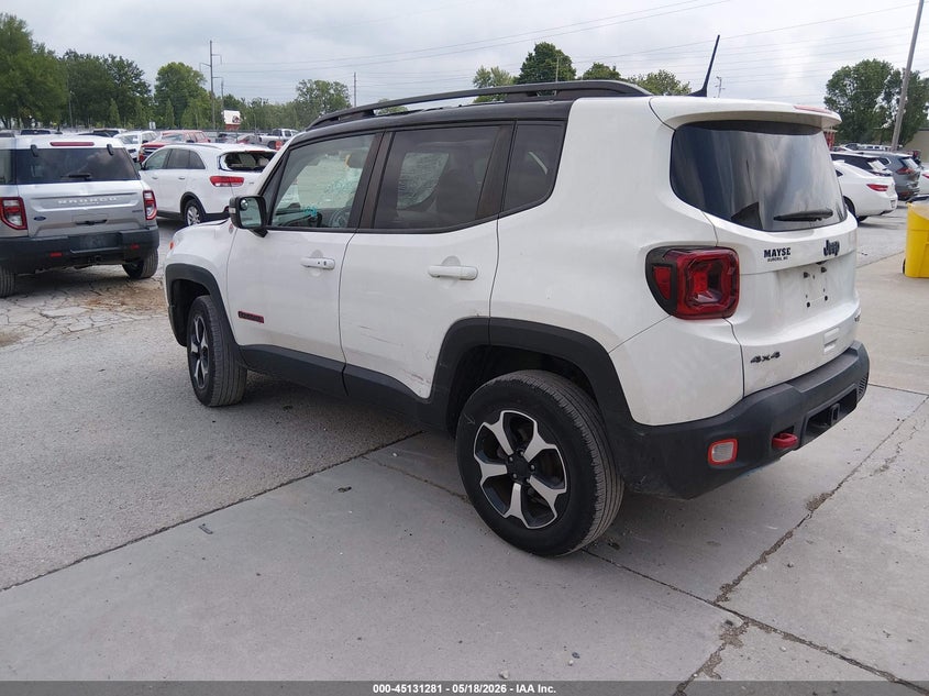 2019 Jeep Renegade VIN ZACNJBC12KPJ88369 IAAI salvage auction — HAIL, Clear (Missouri), sold $2,850 on 2026-08-10 (photo 3)