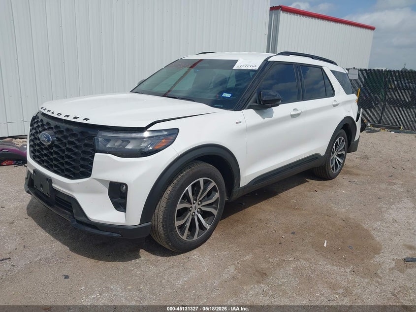 2025 Ford Explorer VIN 1FMUK7KH7SGB18303 IAAI salvage auction — REAR END, Original (Texas), sold $15,500 on 2026-07-28 (photo 2)