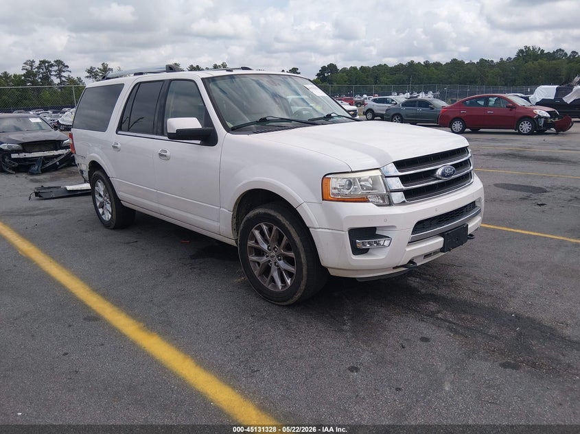 2017 Ford Expedition VIN 1FMJK2ATXHEA27381 IAAI salvage auction — LEFT REAR, Salvage Title, sold $2,650 on 2026-07-19 (photo 1)