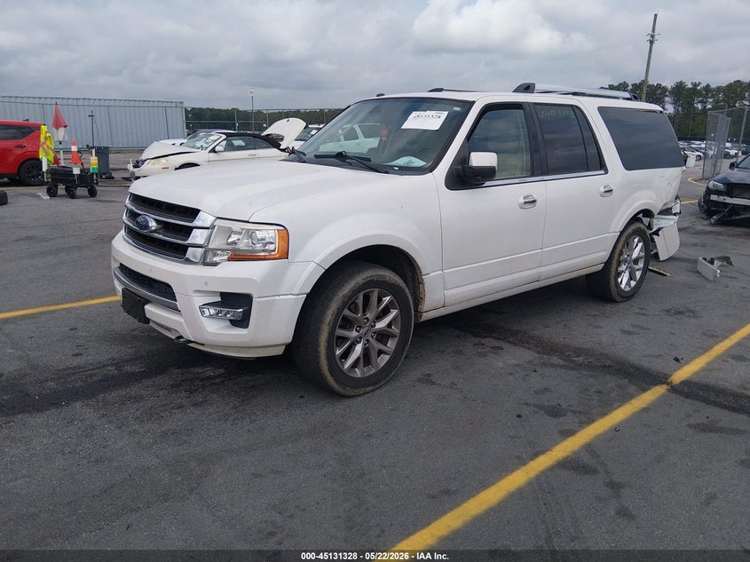 2017 Ford Expedition VIN 1FMJK2ATXHEA27381 IAAI salvage auction — LEFT REAR, Salvage Title, sold $2,650 on 2026-07-19 (photo 2)