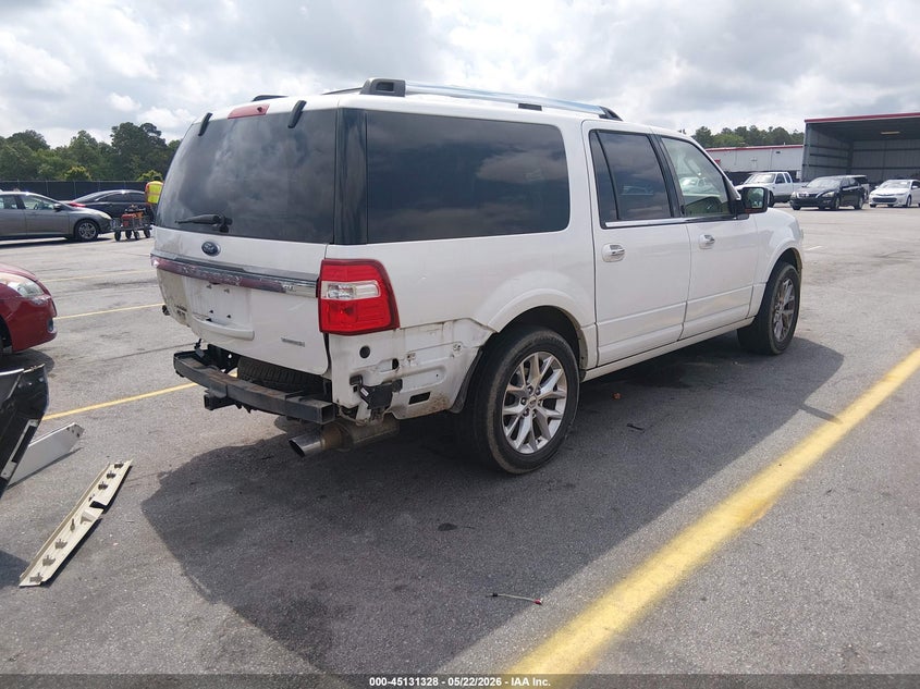 2017 Ford Expedition VIN 1FMJK2ATXHEA27381 IAAI salvage auction — LEFT REAR, Salvage Title, sold $2,650 on 2026-07-19 (photo 4)