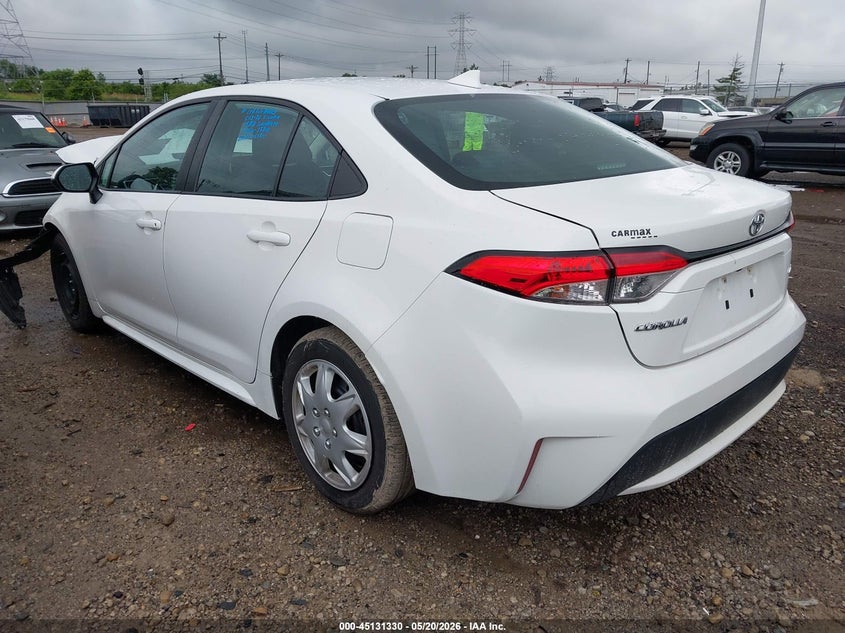 2021 Toyota Corolla VIN 5YFEPMAE7MP205684 IAAI salvage auction — FRONT END, Salvage (Ohio), sold $3,150 on 2026-07-09 (photo 3)