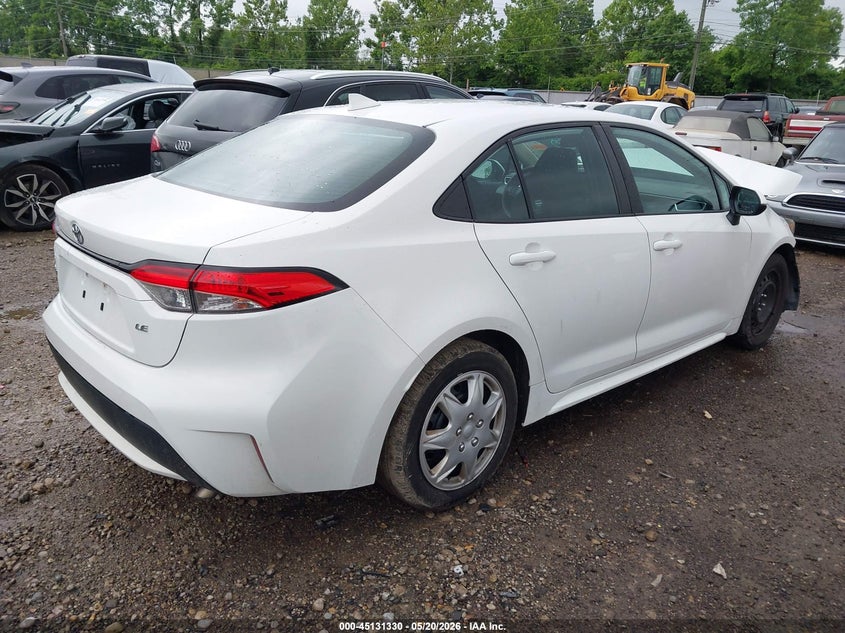 2021 Toyota Corolla VIN 5YFEPMAE7MP205684 IAAI salvage auction — FRONT END, Salvage (Ohio), sold $3,150 on 2026-07-09 (photo 4)