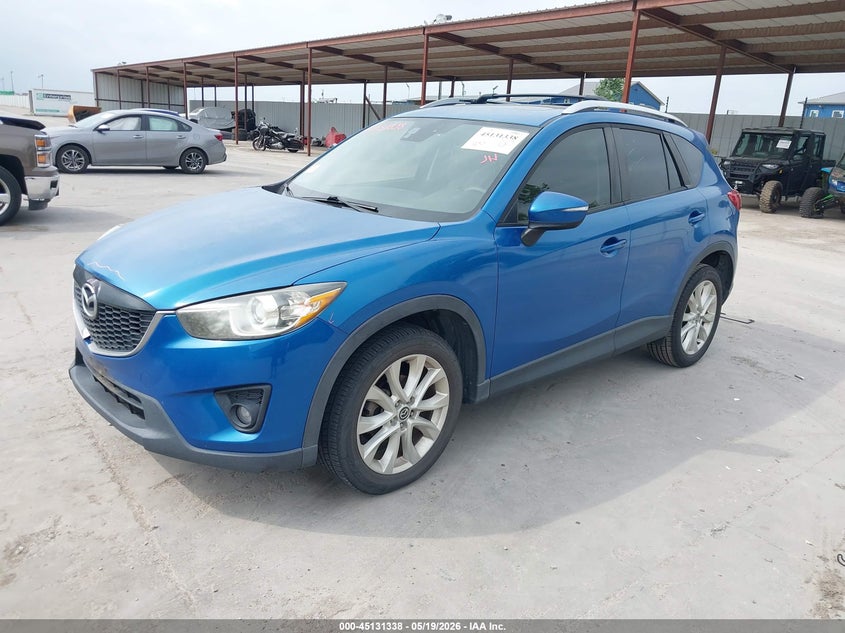 2014 Mazda Cx-5 VIN JM3KE2DY5E0328924 IAAI salvage auction — HAIL, Original (Texas), sold $3,150 on 2026-07-08 (photo 2)