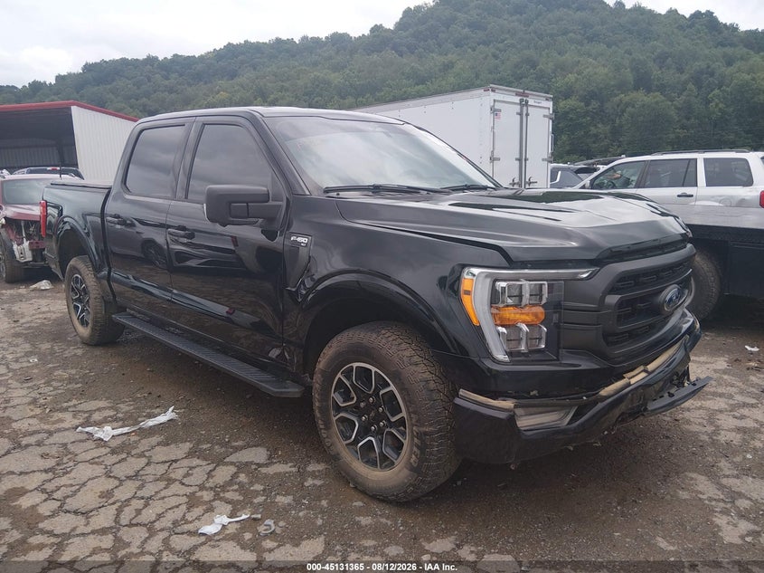 2023 Ford F-150 VIN 1FTEW1EP4PFA78787 IAAI salvage auction — FRONT END, Wait Title, sold $12,275 on 2026-09-11 (photo 1)