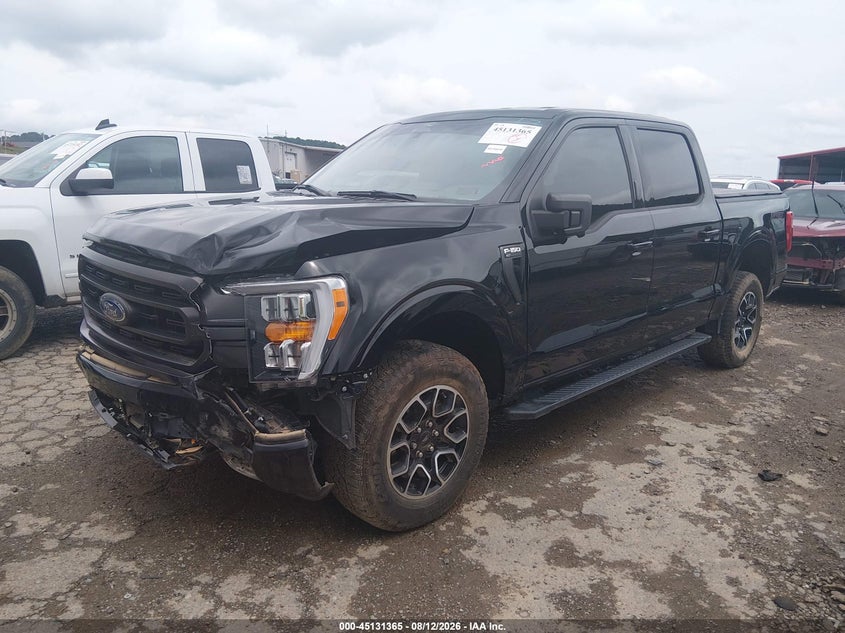 2023 Ford F-150 VIN 1FTEW1EP4PFA78787 IAAI salvage auction — FRONT END, Wait Title, sold $12,275 on 2026-09-11 (photo 2)