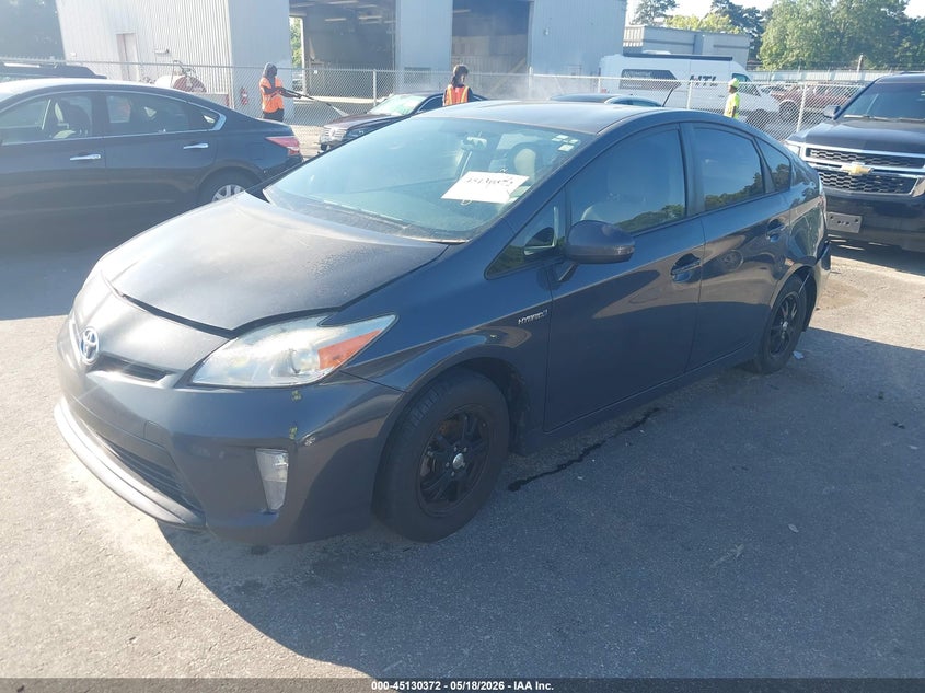 2013 Toyota Prius VIN JTDKN3DU0D5605718 IAAI salvage auction — NORMAL WEAR, Clear (Montana), sold $300 on 2026-07-15 (photo 2)