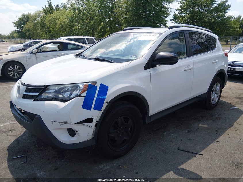 2013 Toyota Rav 4 VIN JTMBFREV2D5000994 IAAI salvage auction — FRONT END, Salvage (New Jersey), sold $4,975 on 2026-07-13 (photo 2)