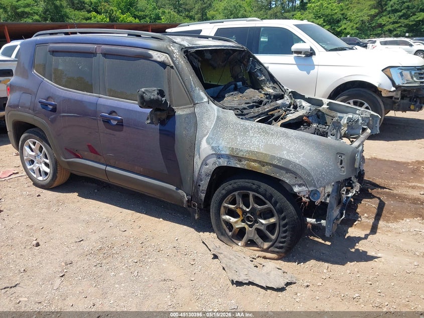 2018 Jeep Renegade VIN ZACCJABB2JPH47903 IAAI salvage auction — ENGINE BURN, Salvage (Alabama), sold $175 on 2026-08-19 (photo 1)