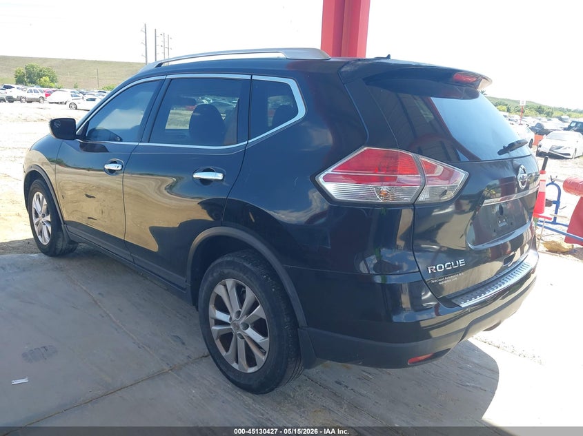 2015 Nissan Rogue VIN KNMAT2MV2FP523940 IAAI salvage auction — FRONT END, Clear (Florida), sold $425 on 2026-07-28 (photo 3)