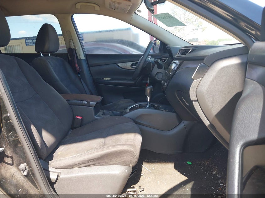 2015 Nissan Rogue VIN KNMAT2MV2FP523940 IAAI salvage auction — FRONT END, Clear (Florida), sold $425 on 2026-07-28 (photo 5)